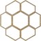 Ekena Millwork Florin Wood Fretwork Pierced Ceiling Medallion, Hickory, 30"OD x 10 1/2"ID x 3/8"T CMWP30X30X0375FOHI - alternate 4
